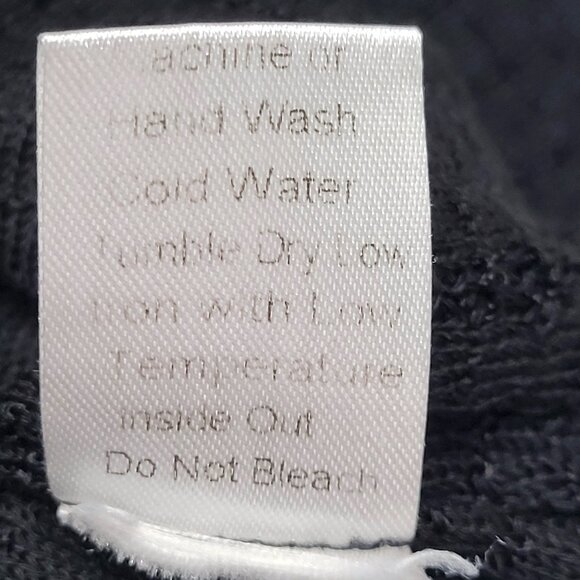 Ming Wang Womens Sleeveless V-Neck Top Size 1X Black White Minimalist Office - Picture 11 of 12